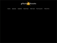 Tablet Screenshot of photosshoots.com